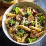 Chicken Sausage & Broccoli Pasta Meal Prep - Tasty
