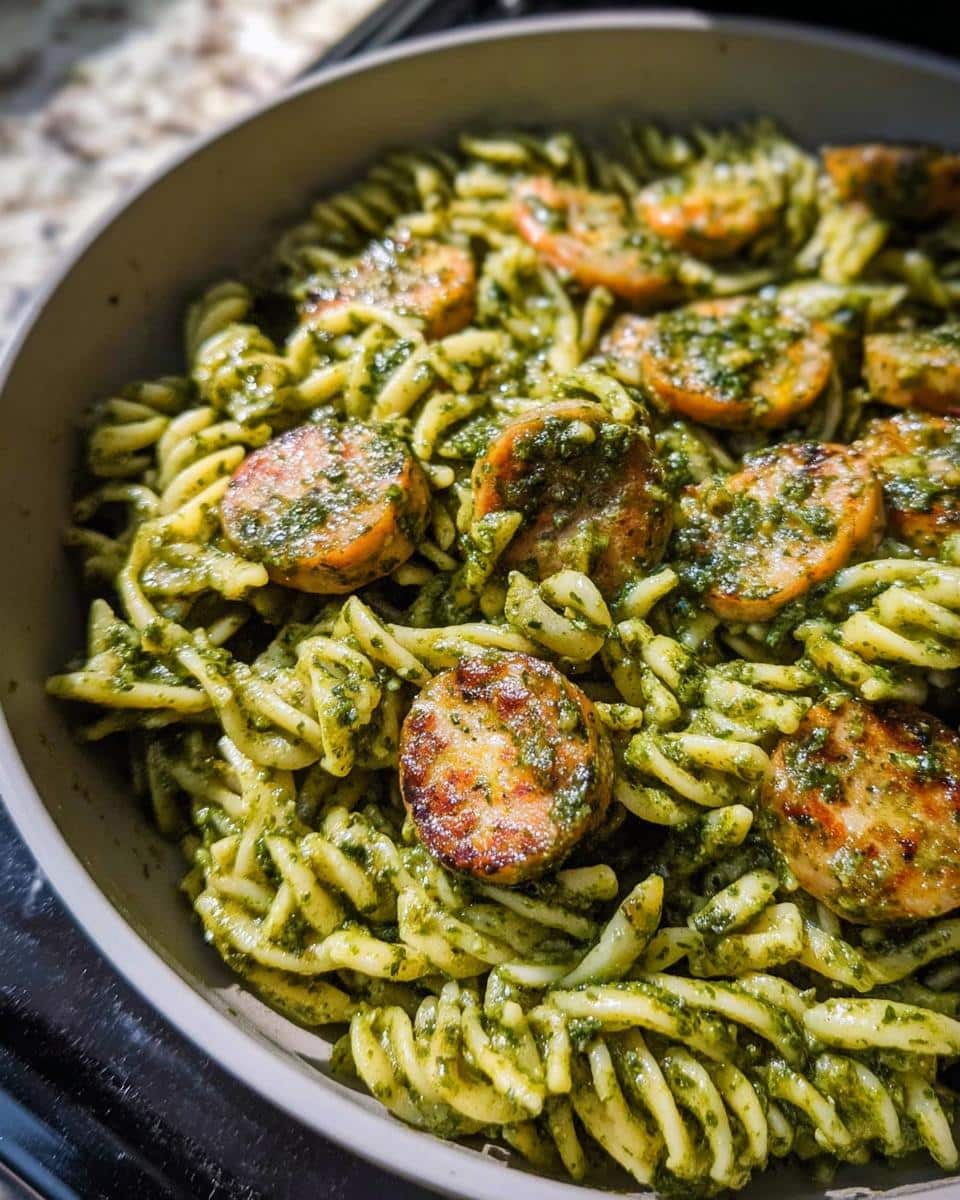 Chicken Sausage Pesto Pasta Bowls - Other 1