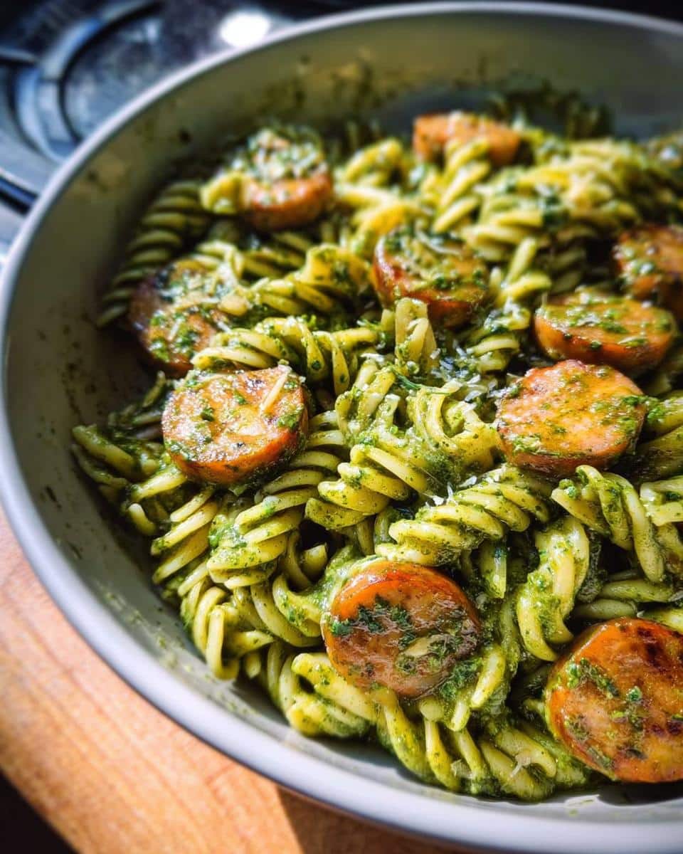 Chicken Sausage Pesto Pasta Bowls - Other 4