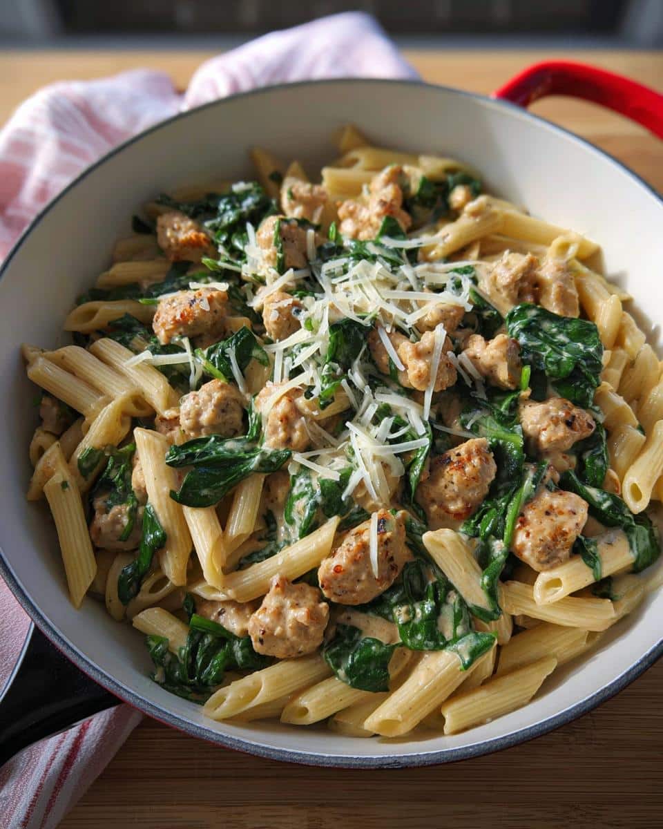 Chicken Sausage & Spinach Meal Prep Pasta - Other 1
