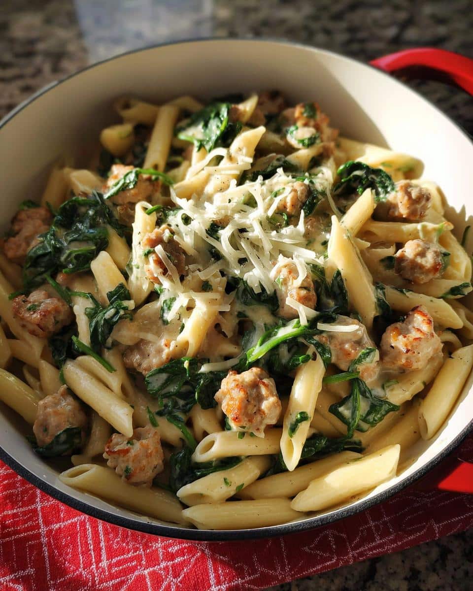 Chicken Sausage & Spinach Meal Prep Pasta - Other 2