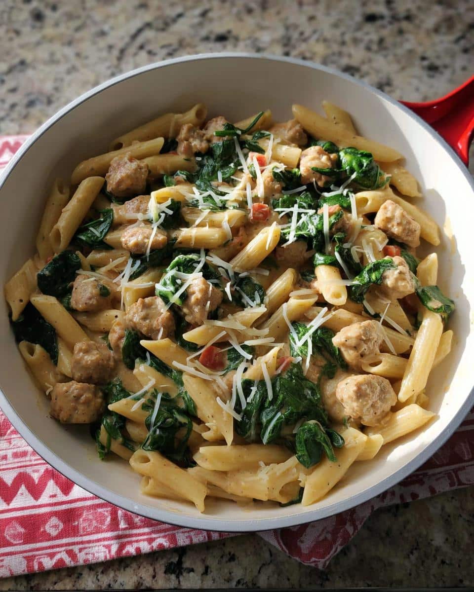 Chicken Sausage & Spinach Meal Prep Pasta - Other 3