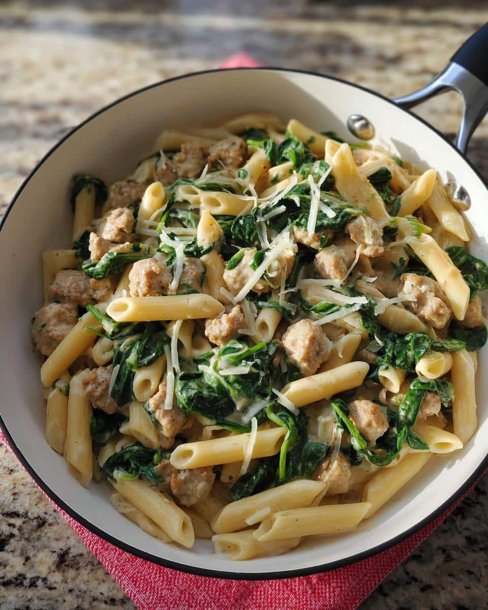 Chicken Sausage & Spinach Meal Prep Pasta - Other 4