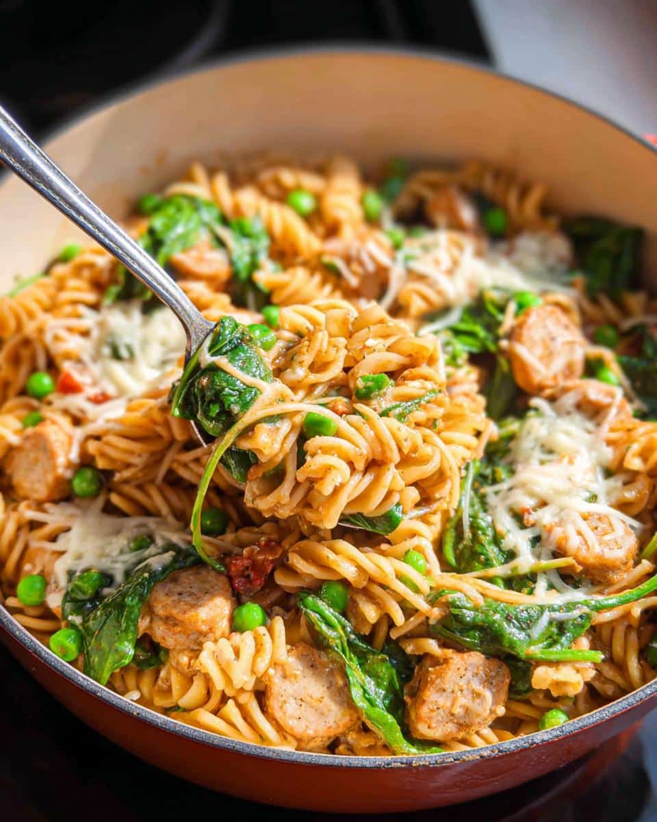 One-Pot Chicken Sausage Rotini Prep - Other 3