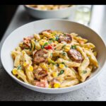 Spicy Chicken Sausage Penne Bowls - Tasty