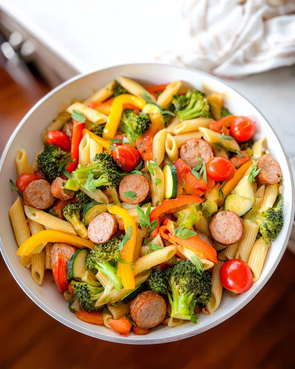 Veggie-Packed Chicken Sausage Pasta - Other 3