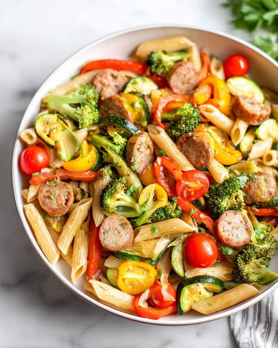 Veggie-Packed Chicken Sausage Pasta - Other 4