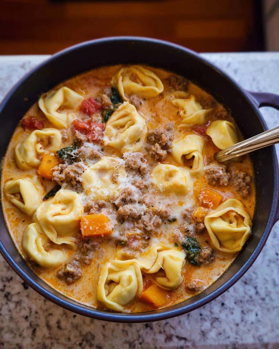 One-Pot Sausage Tortellini Harvest Soup - Other 1