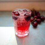 Cherry Vanilla Sparkling Drink - Tasty