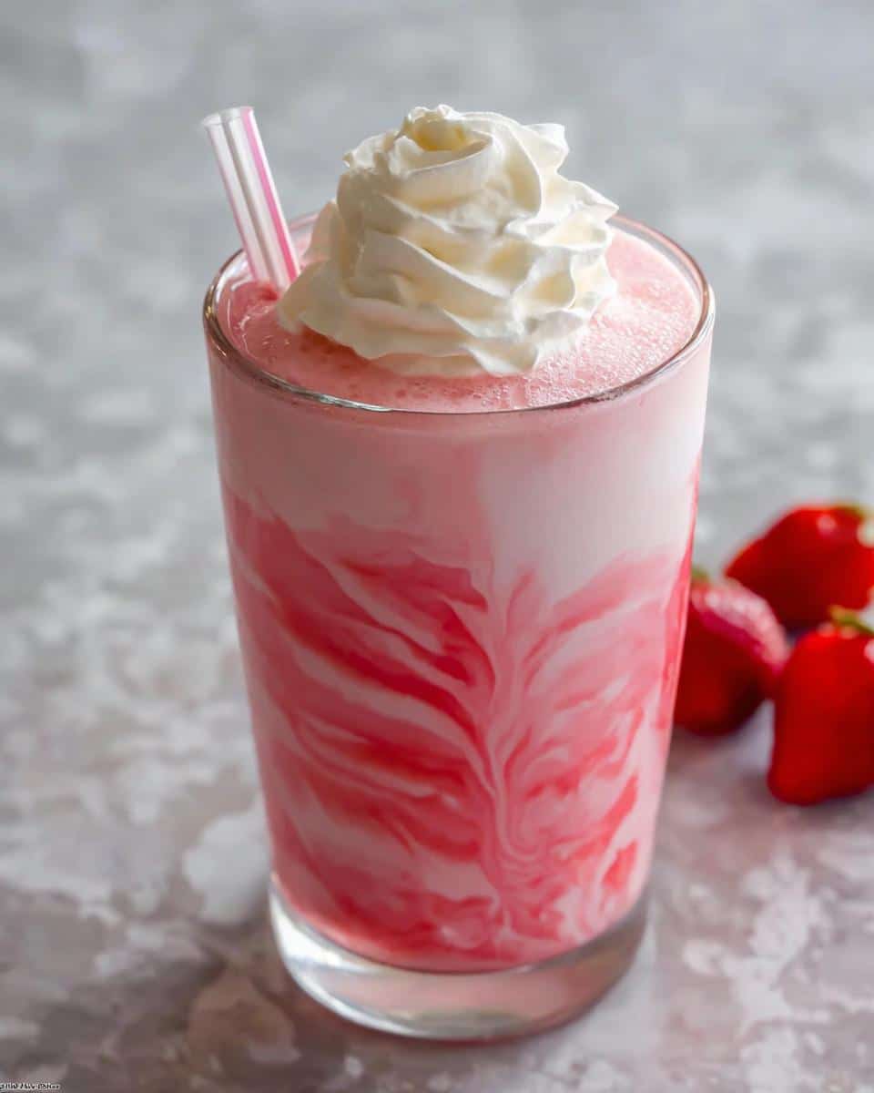 Creamy Strawberry Milk Valentine Drink - Other 2