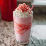 Creamy Strawberry Milk Valentine Drink - Tasty
