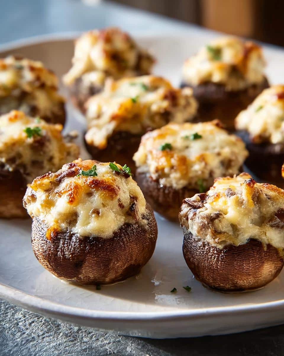 Mini Stuffed Mushrooms for Valentine’s Day - Other 1