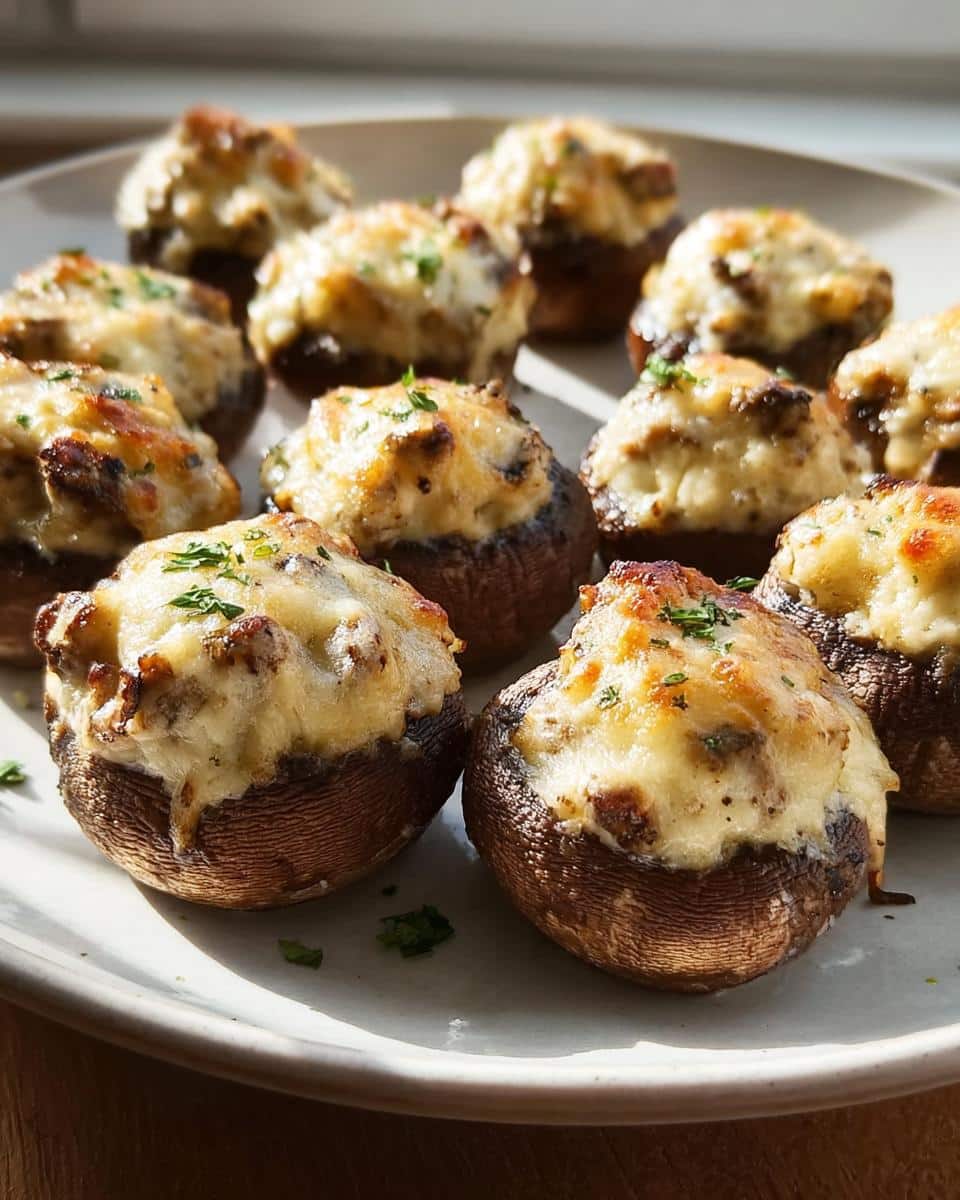 Mini Stuffed Mushrooms for Valentine’s Day - Other 3