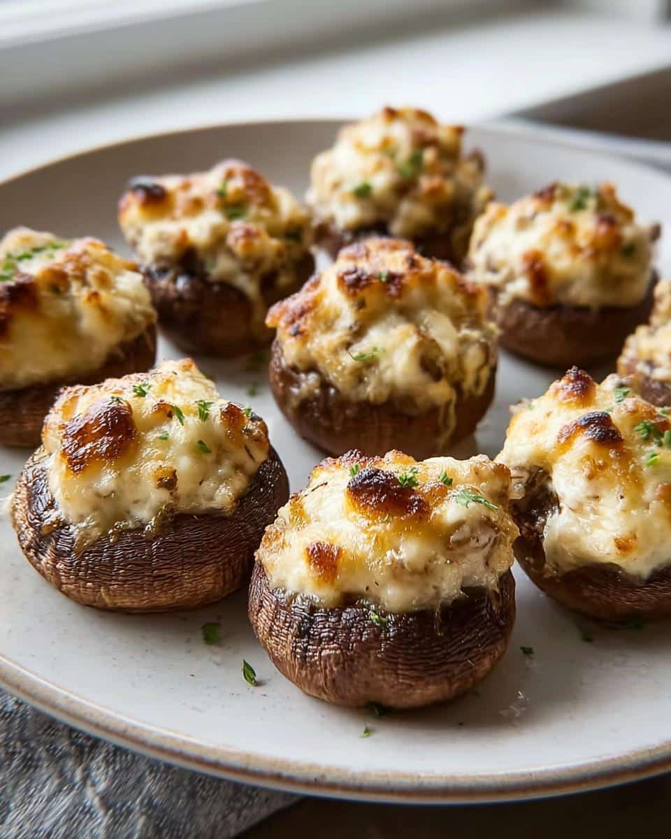 Mini Stuffed Mushrooms for Valentine’s Day - Other 4