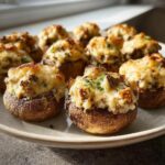 Mini Stuffed Mushrooms for Valentine’s Day - Tasty