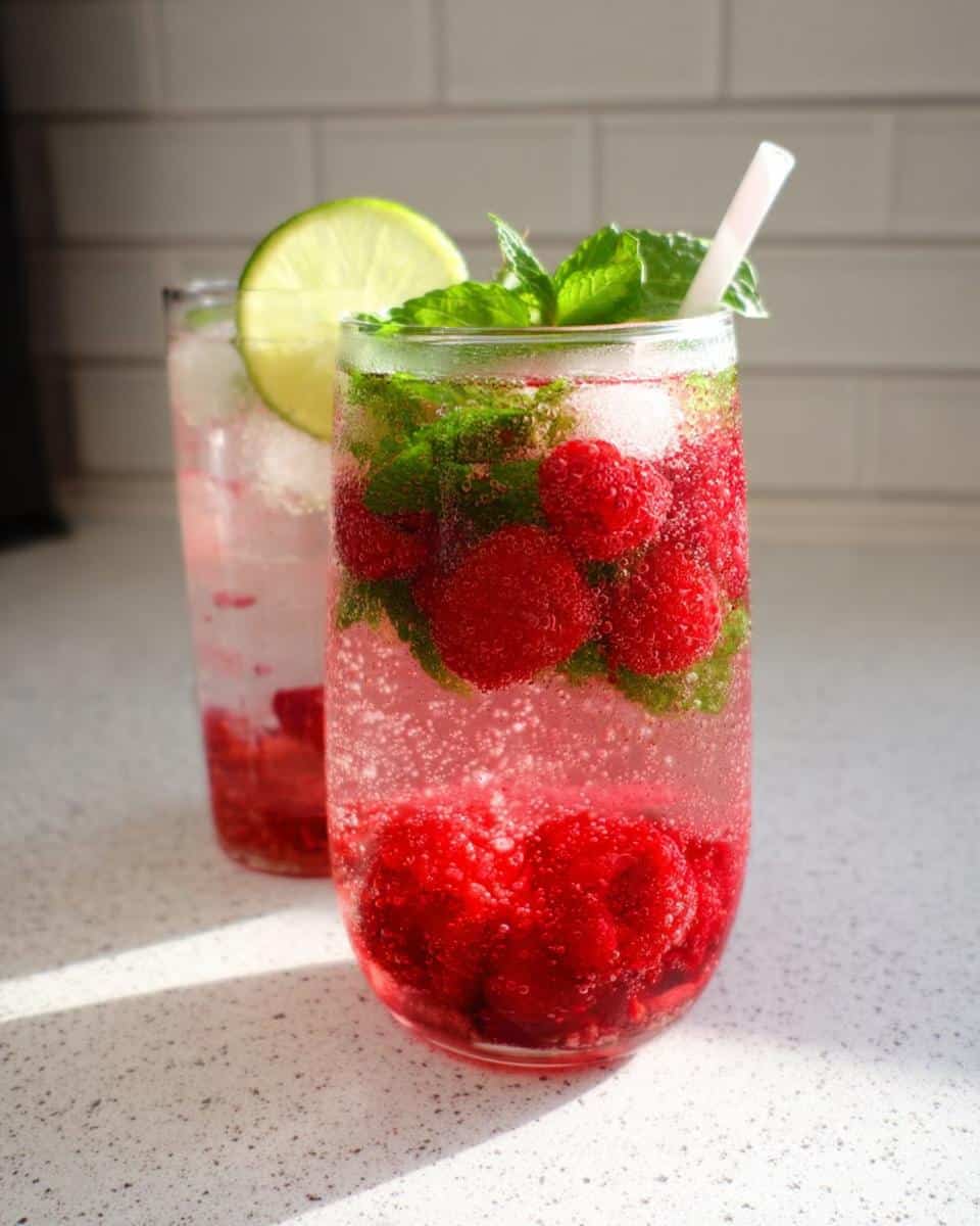 Raspberry Sparkling Mocktail - Other 1
