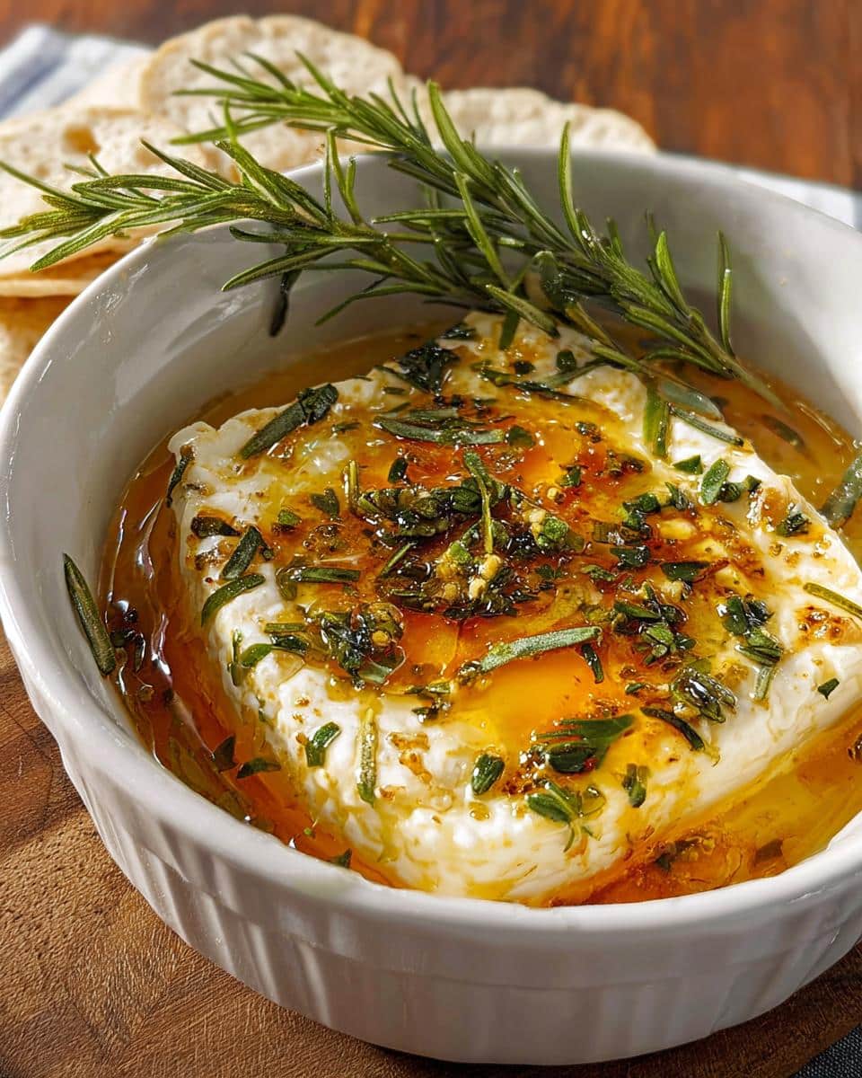 Romantic Baked Feta with Honey and Herbs - Other 1