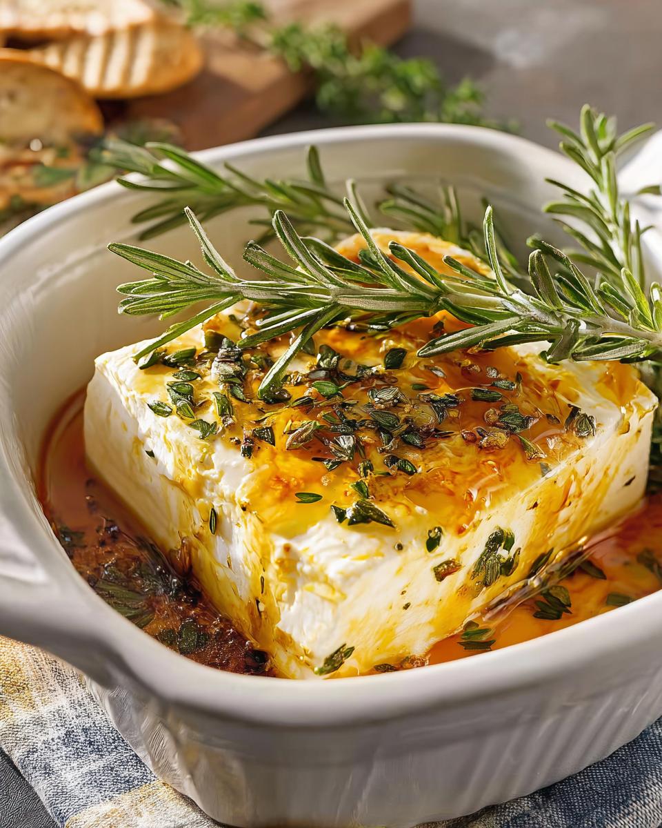 Romantic Baked Feta with Honey and Herbs - Other 2