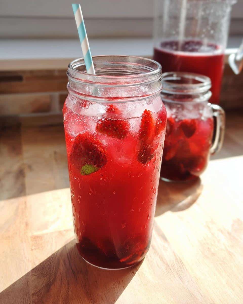 Strawberry Hibiscus Iced Tea - Other 1