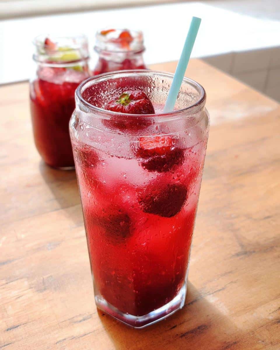Strawberry Hibiscus Iced Tea - Other 2