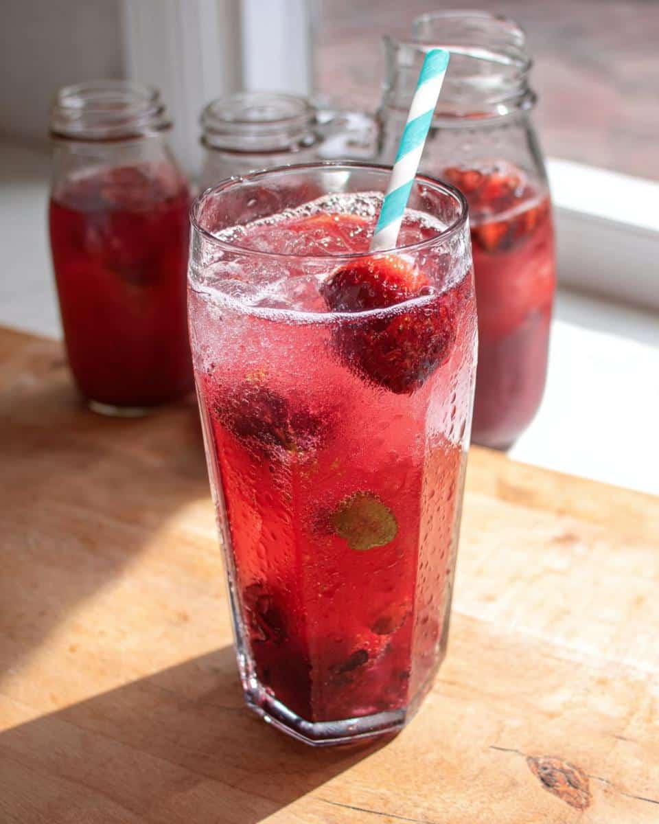 Strawberry Hibiscus Iced Tea - Other 3