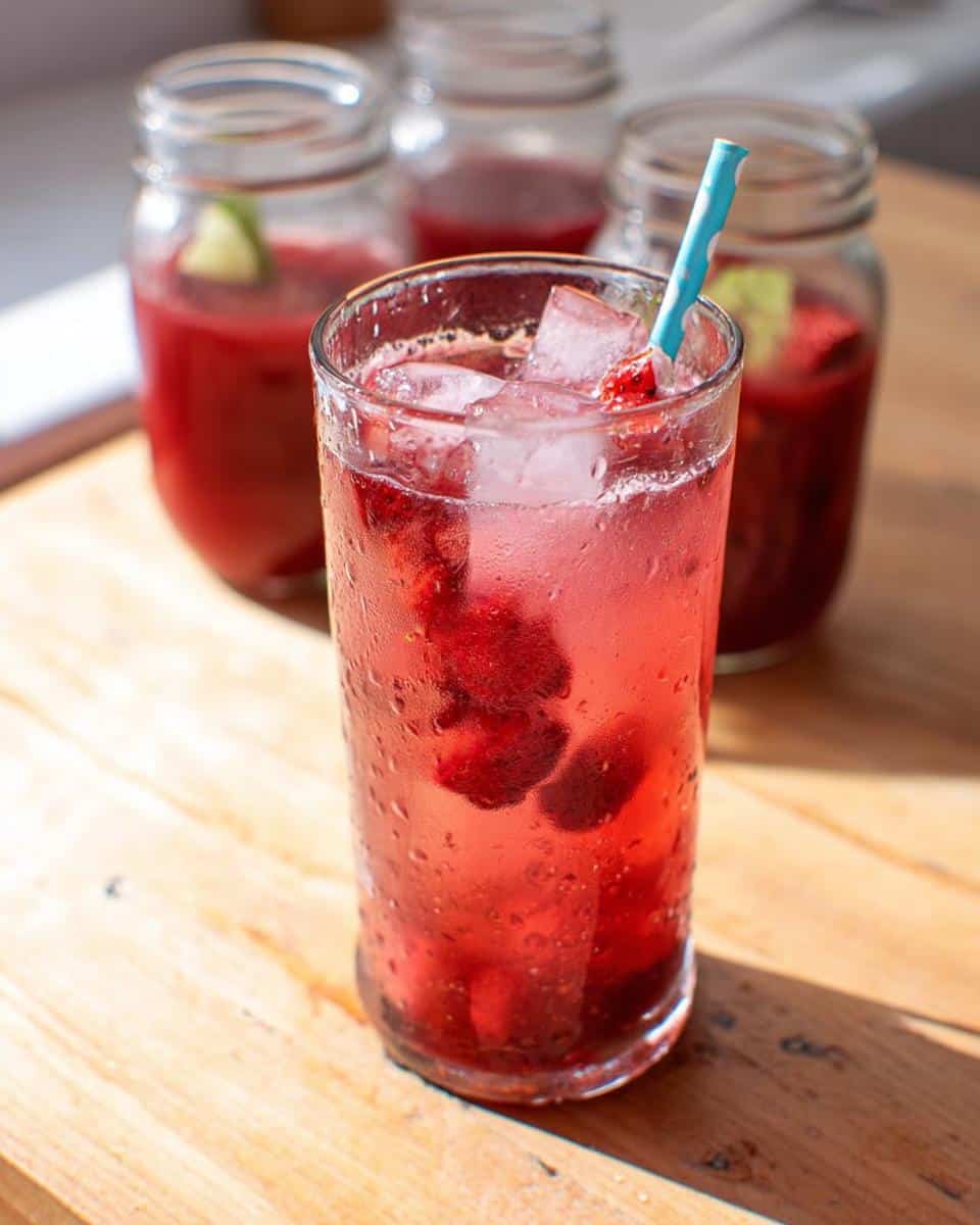 Strawberry Hibiscus Iced Tea - Other 4
