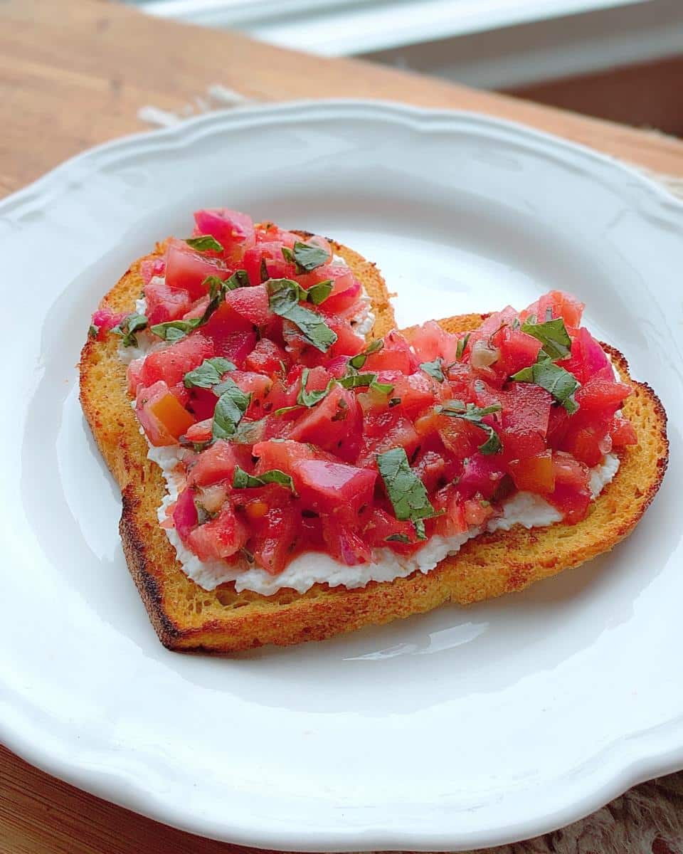 Valentine Bruschetta with Tomato & Basil - Other 2