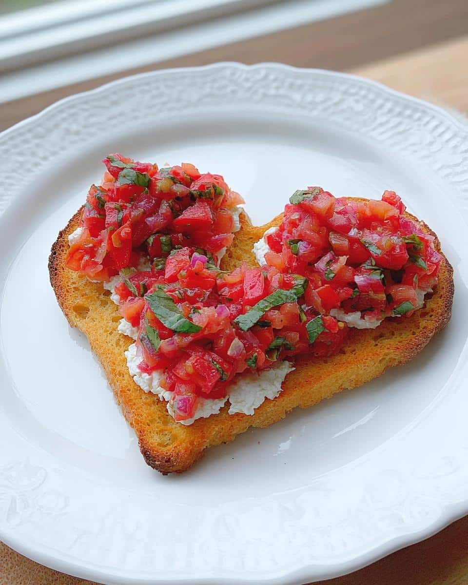 Valentine Bruschetta with Tomato & Basil - Other 3