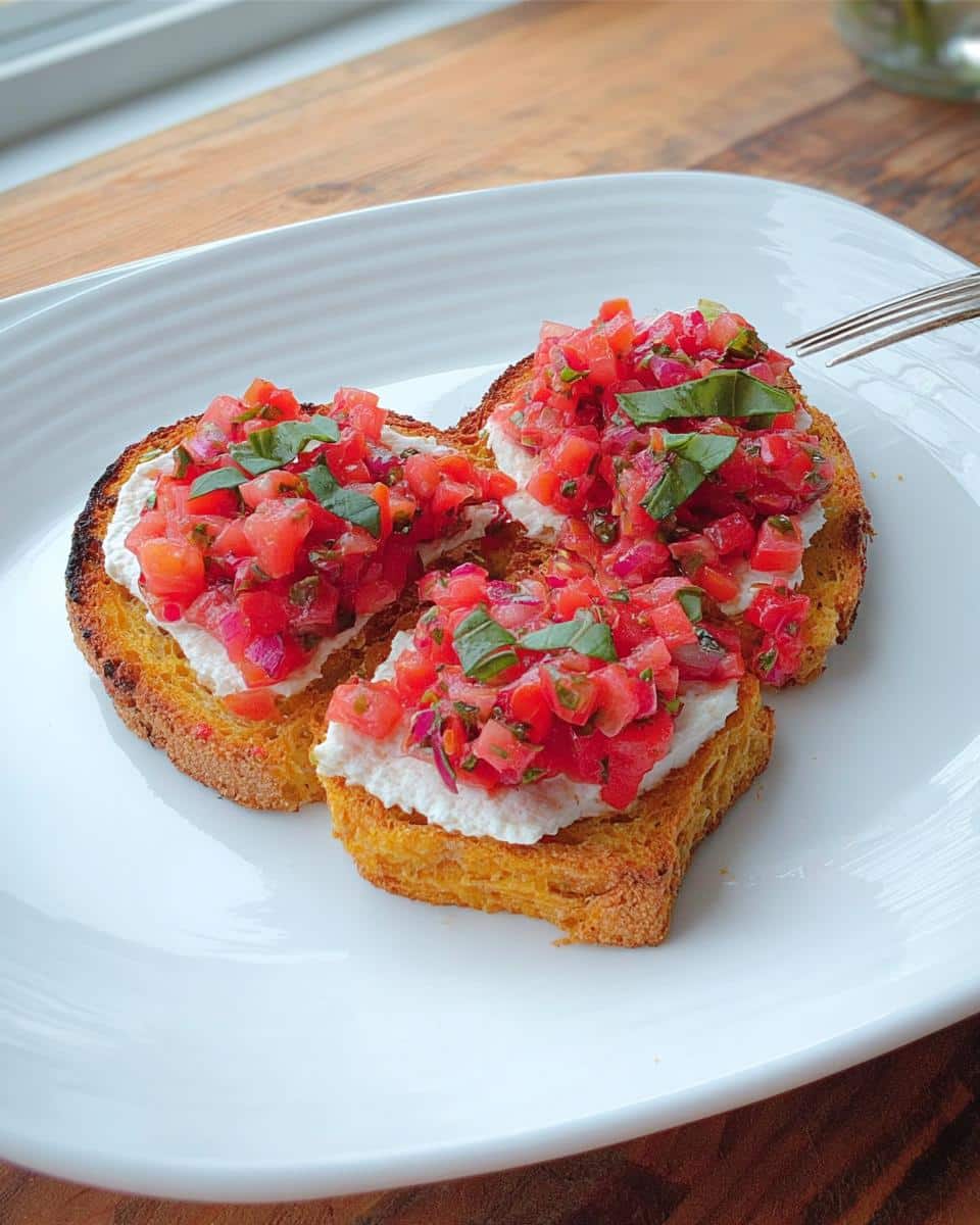 Valentine Bruschetta with Tomato & Basil - Other 4