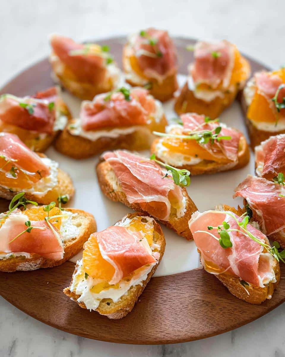 Valentine Crostini with Ricotta & Prosciutto - Other 2
