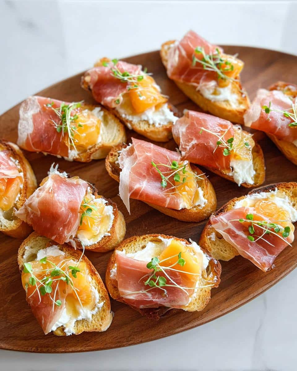 Valentine Crostini with Ricotta & Prosciutto - Other 4