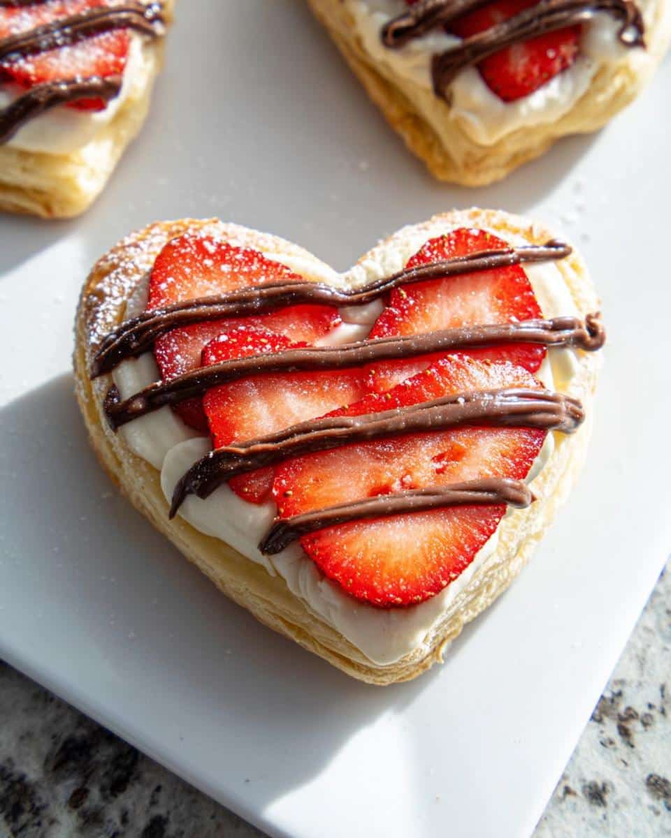 Valentine Puff Pastry Twists (Savory) - Other 2