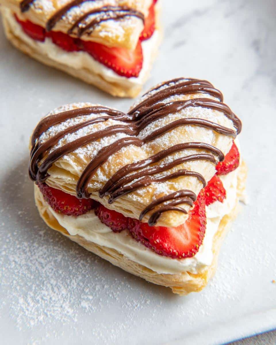 Valentine Puff Pastry Twists (Savory) - Other 3