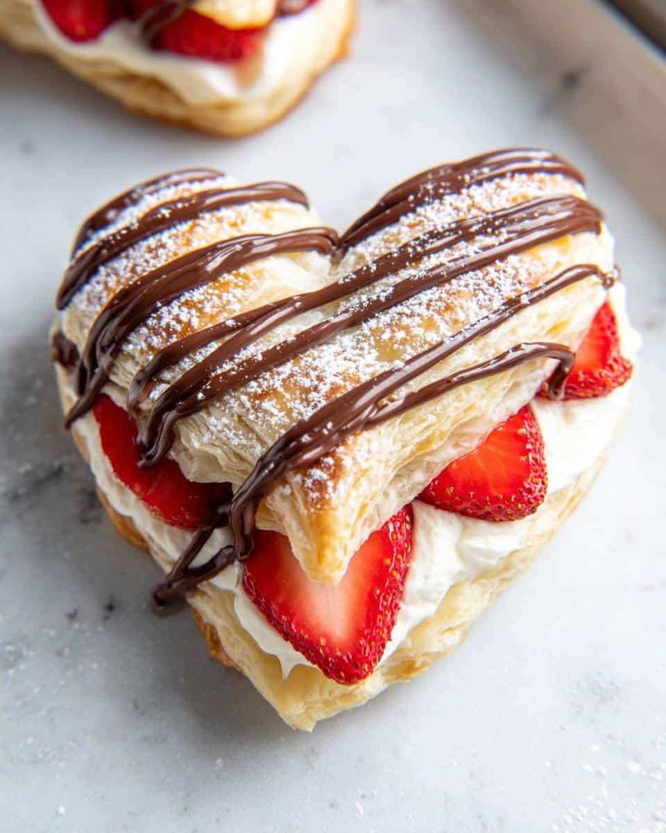 Valentine Puff Pastry Twists (Savory) - Other 4